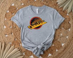 vintage canucks shirt, gift shirt for her him