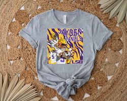 jayden daniels graphic tee shirt, gift shirt for her him