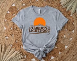 gordon lightfoot rising sun shirt, gift shirt for her him