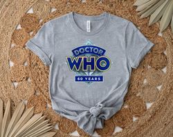 doctor who 60th anniversary logo shirt, gift shirt for her him
