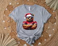 san francisco 49ers christmas shirt, gift shirt for her him