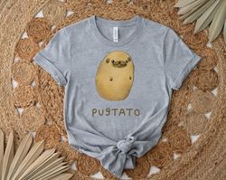 pugtato shirt, gift shirt for her him