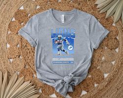 barry sanders 02 shirt, gift shirt for her him