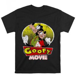 disney a goofy movie goofy and max logo t shirt