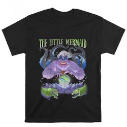 disney the little mermaid evil ursula crystal ball t shirt