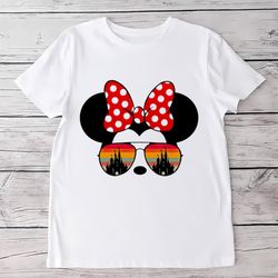 minnie mouse disney sunglasses shirt