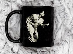 80s david byrne coffee mug, 11 oz ceramic mug