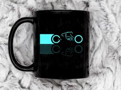 enter the grid coffee mug, 11 oz ceramic mug