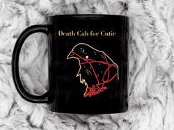death cab for cutie coffee mug, 11 oz ceramic mug
