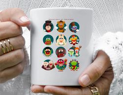 the muppets twelve days of christmas coffee mug, 11 oz ceramic mug_1