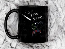 one more sleep muppet christmas carol coffee mug, 11 oz ceramic mug