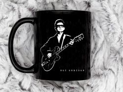 roy orbison coffee mug, 11 oz ceramic mug