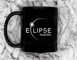 total solar eclipse 2024 311 oz ceramic mug, coffee mug, tea mug