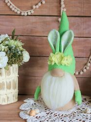 gnome bunny spring home decor