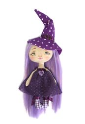 little witch kitchen doll, halloween decor witch doll ooak