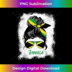 jamaica bleached jamaican jamaican girl woman - contemporary png sublimation design - crafted for sublimation excellence