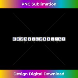 cruciverbalist for crossword puzzle lovers - sleek sublimation png download - lively and captivating visuals