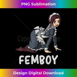 femboy crazy maid anime boy aesthetic crossdressing - futuristic png sublimation file - enhance your art with a dash of spice