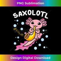 saxolotl saxophone axolotl salamander sax player - minimalist sublimation digital file - elevate your style with intricate details