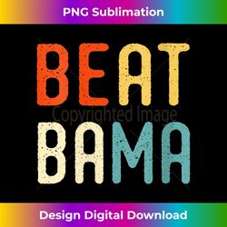 beat bama - vintage retro beat bama v-neck - sophisticated png sublimation file - channel your creative rebel