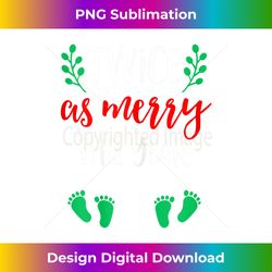 s christmas twin pregnancy announcement baby reveal - deluxe png sublimation download - spark your artistic genius