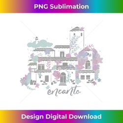 disney encanto floral house logo - contemporary png sublimation design - spark your artistic genius