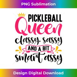 funny pickleball queen graphic for pickleball player - sublimation-optimized png file - rapidly innovate your artistic vision