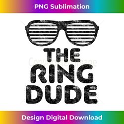 the ring dude wedding ring bearer - crafted sublimation digital download - rapidly innovate your artistic vision