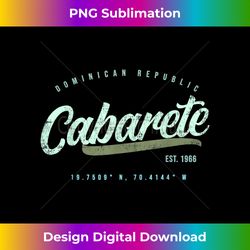 cabarete dominican republic retro - sleek sublimation png download - reimagine your sublimation pieces