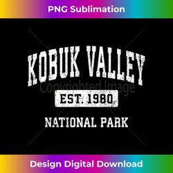 kobuk valley vintage national park sports design - bespoke sublimation digital file - ideal for imaginative endeavors