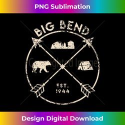 big bend national park camping texas arrows - minimalist sublimation digital file - ideal for imaginative endeavors