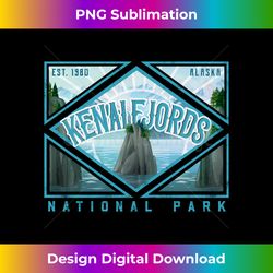funny vintage look kenai fjords national park - sophisticated png sublimation file - lively and captivating visuals