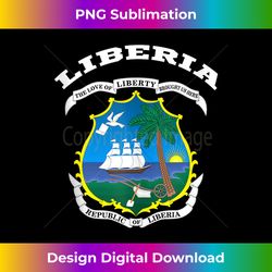 liberia coat of arms of coat of arm flag liberian - sophisticated png sublimation file - immerse in creativity with every design