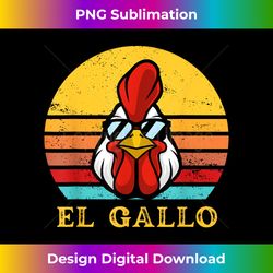 el gallo the rooster boss funny rooster sunglasses - eco-friendly sublimation png download - elevate your style with intricate details