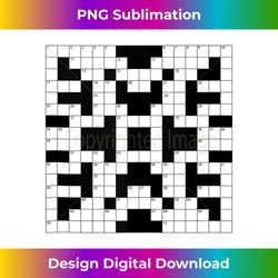 dusty crossword puzzle - urban sublimation png design - crafted for sublimation excellence