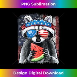 trash panda american flag boys raccoon 4th of july - bohemian sublimation digital download - lively and captivating visuals