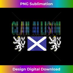 clan allison tartan scottish family name scotland pride - edgy sublimation digital file - spark your artistic genius