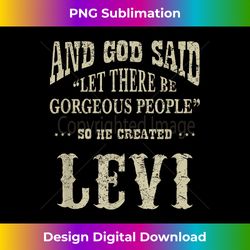 personalized birthday wear idea for person named levi - sophisticated png sublimation file - tailor-made for sublimation craftsmanship