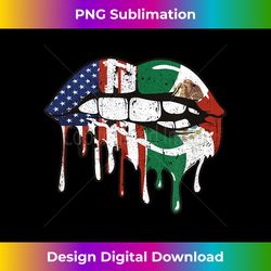 mexican american mixed american flag mexican flag - minimalist sublimation digital file - lively and captivating visuals