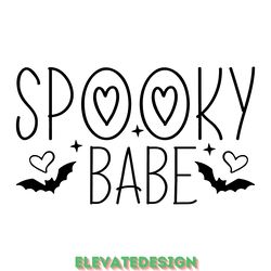 spooky babe digital download files