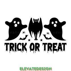 trick or treat helloween t shirt design digital download files
