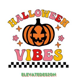 halloween vibes retro digital download files