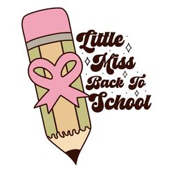 little miss back to school sublimation digital download files