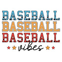 baseball vibes png sublimation digital download files