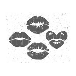 kissing lips svg lips svg kiss svg lips svg beauty svg lips svg cut files for silhouette cameo kiss lips clip art cut fi