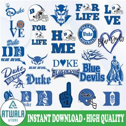 duke bluedevil, duke bluedevil svg, duke bluedevil clipart, duke bluedevil cricut, football svg, ncaa