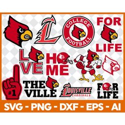 louisville cardinals svg, louisville cardinals baseball teams bundle svg, louisville cardinals ncaa teams svg, png, dxf