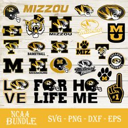 missouri tigers svg bundle, missouri tigers svg, sport svg, ncaa svg, png, dxf, eps digital file