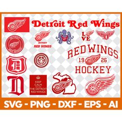 detroit red wings bundle svg, detroit red wings svg, hockey teams svg, nhl svg, instant download