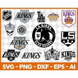 los angeles kings svg, los angeles kings bundle, los angeles kings logo, nhl bundle, nhl logo, nhl ,svg, png, eps, dxf